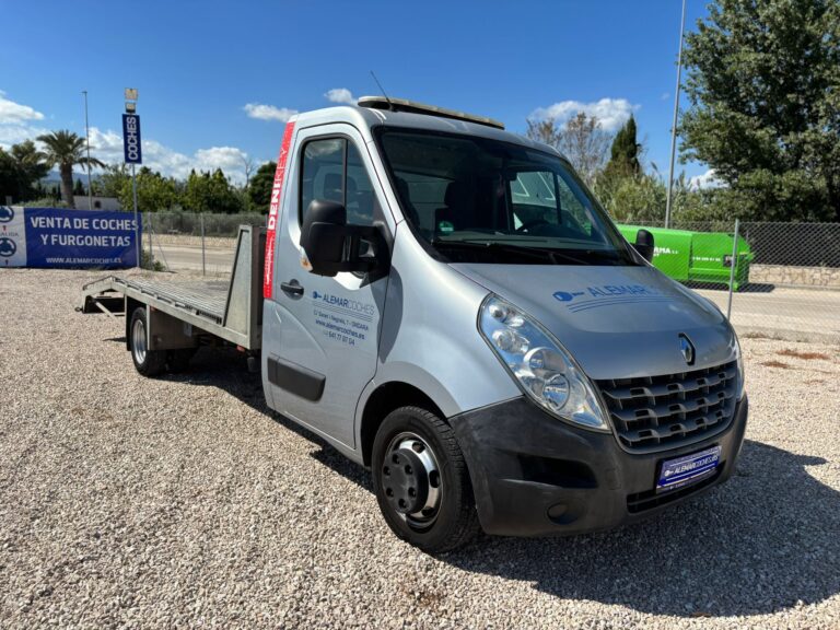 RENAULT MASTER GRUA PORTACOCHES